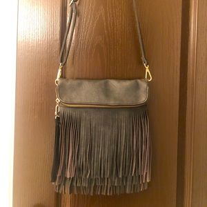 Fringe side bag
